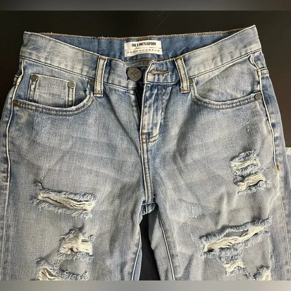 One Teaspoon Ripped Jeans - Picture 3 of 4